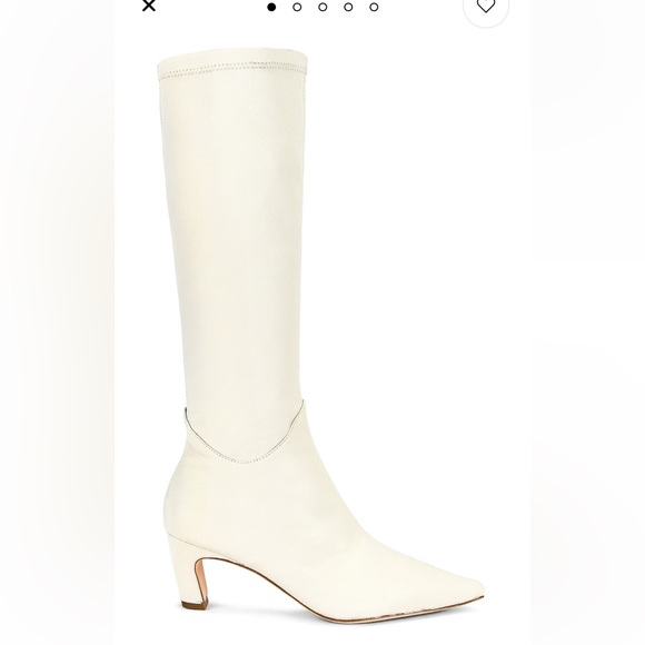 RAYE Curve Boot in Bone White - Picture 2 of 12